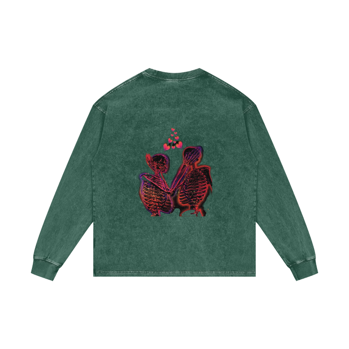 EPIK SKIS Dead Love Unisex Oversized Long Sleeve Tee