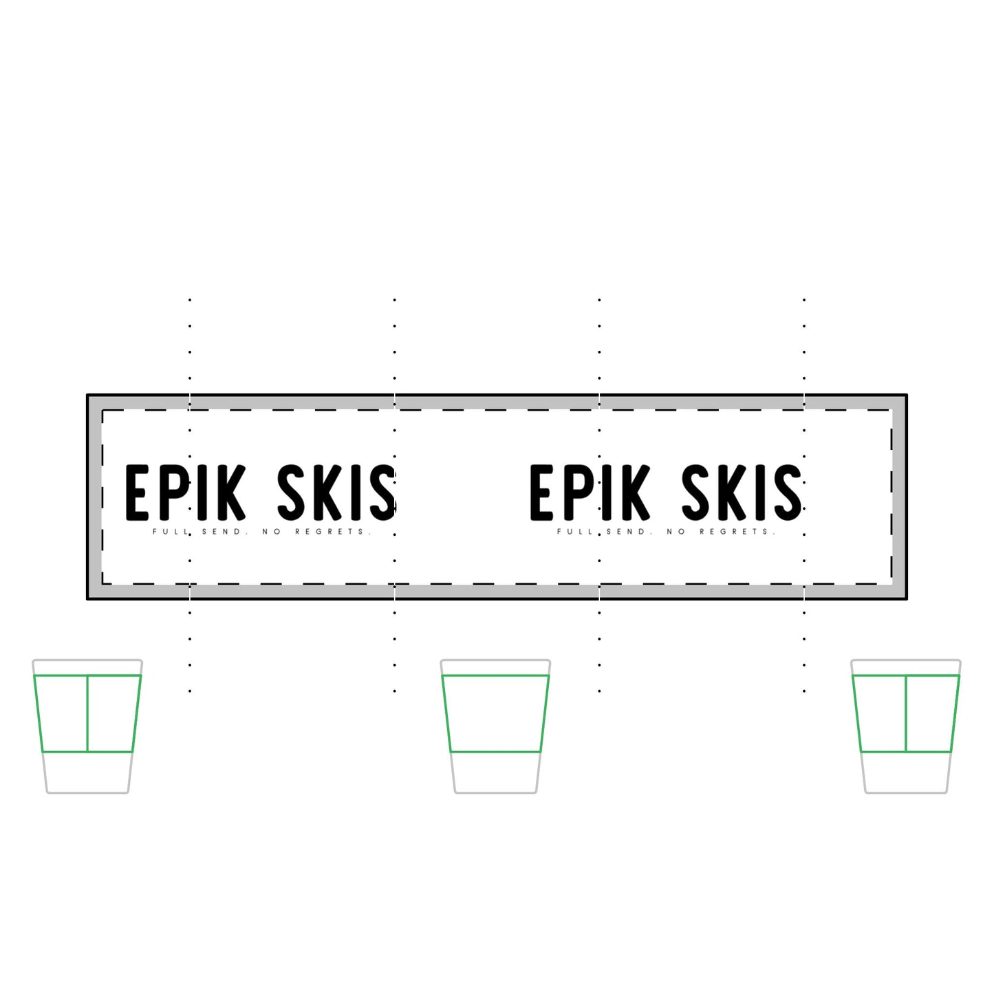 EPIK SKIS Turbo Shot Glass