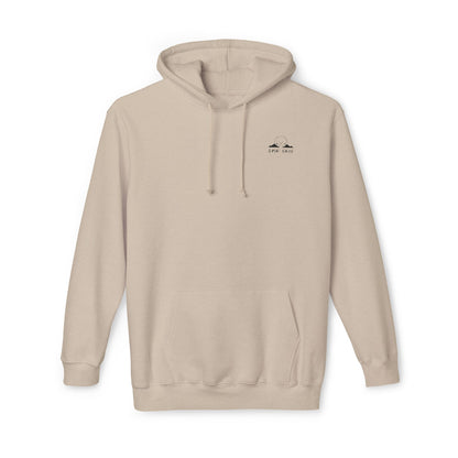 Ski Hoodie — "Get Off My Piste" Retro Skiing Pullover