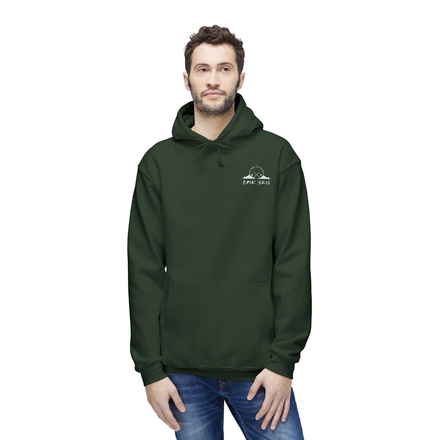 Mountain Graphic Hoodie — "You’re Not Fighting the Mountain Like I Am" Outdoor Sweatshirt