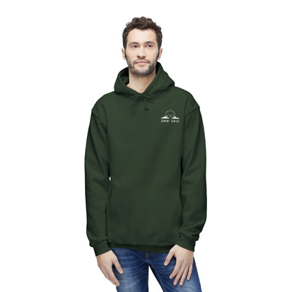 Mountain Graphic Hoodie — "You’re Not Fighting the Mountain Like I Am" Outdoor Sweatshirt
