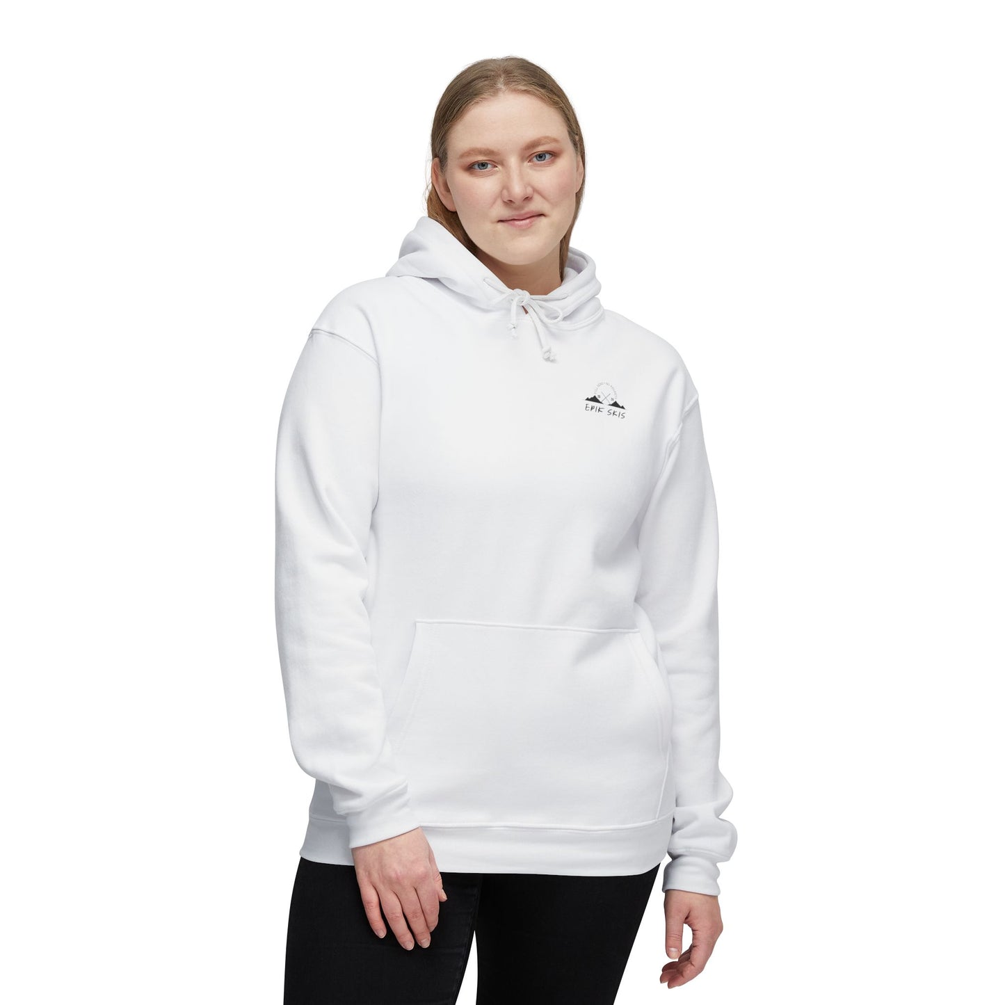 Ski Hoodie — "Get Off My Piste" Retro Skiing Pullover