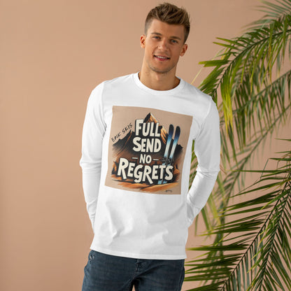 Full Send No Regrets Ski Longsleeve Tee