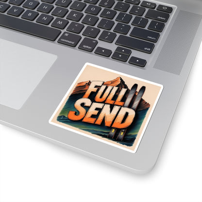 2025 Updated Full Send EPIK SKIS Sticker