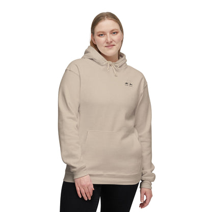 Ski Hoodie — "Get Off My Piste" Retro Skiing Pullover