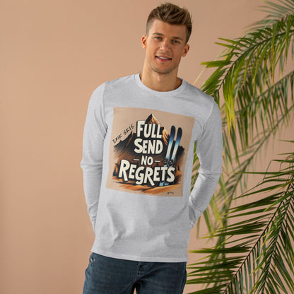 Full Send No Regrets Ski Longsleeve Tee