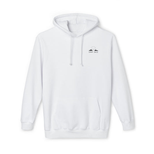 Ski Hoodie — "Get Off My Piste" Retro Skiing Pullover