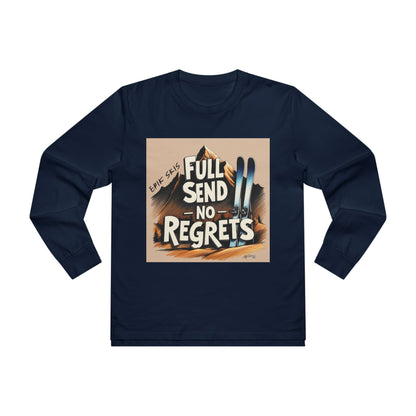 Full Send No Regrets Ski Longsleeve Tee
