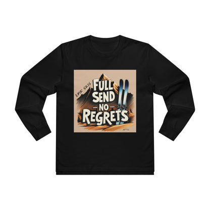 Full Send No Regrets Ski Longsleeve Tee