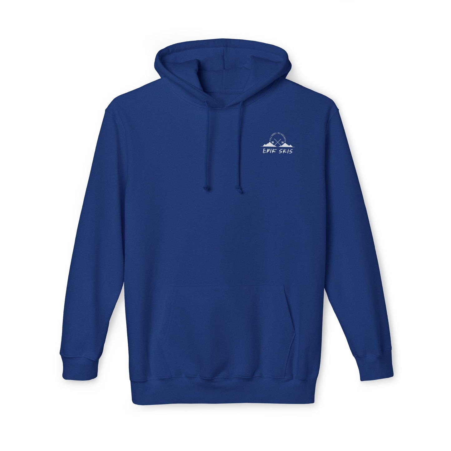 Ski Hoodie — "Get Off My Piste" Retro Skiing Pullover