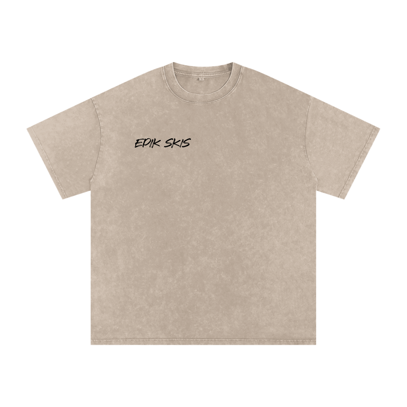 Snow Washed Oversized Tee
