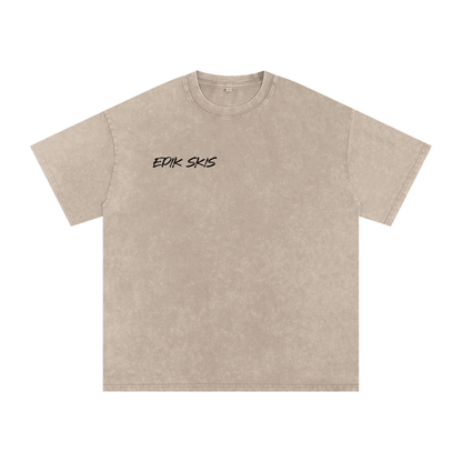Snow Washed Oversized Tee