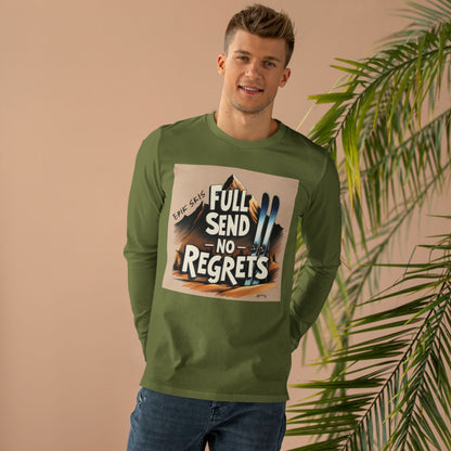 Full Send No Regrets Ski Longsleeve Tee