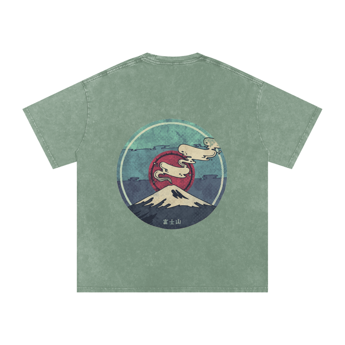 Snow Washed Oversized Tee