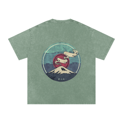 Snow Washed Oversized Tee