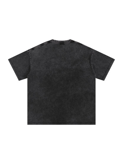 Snow Washed Oversized Tee